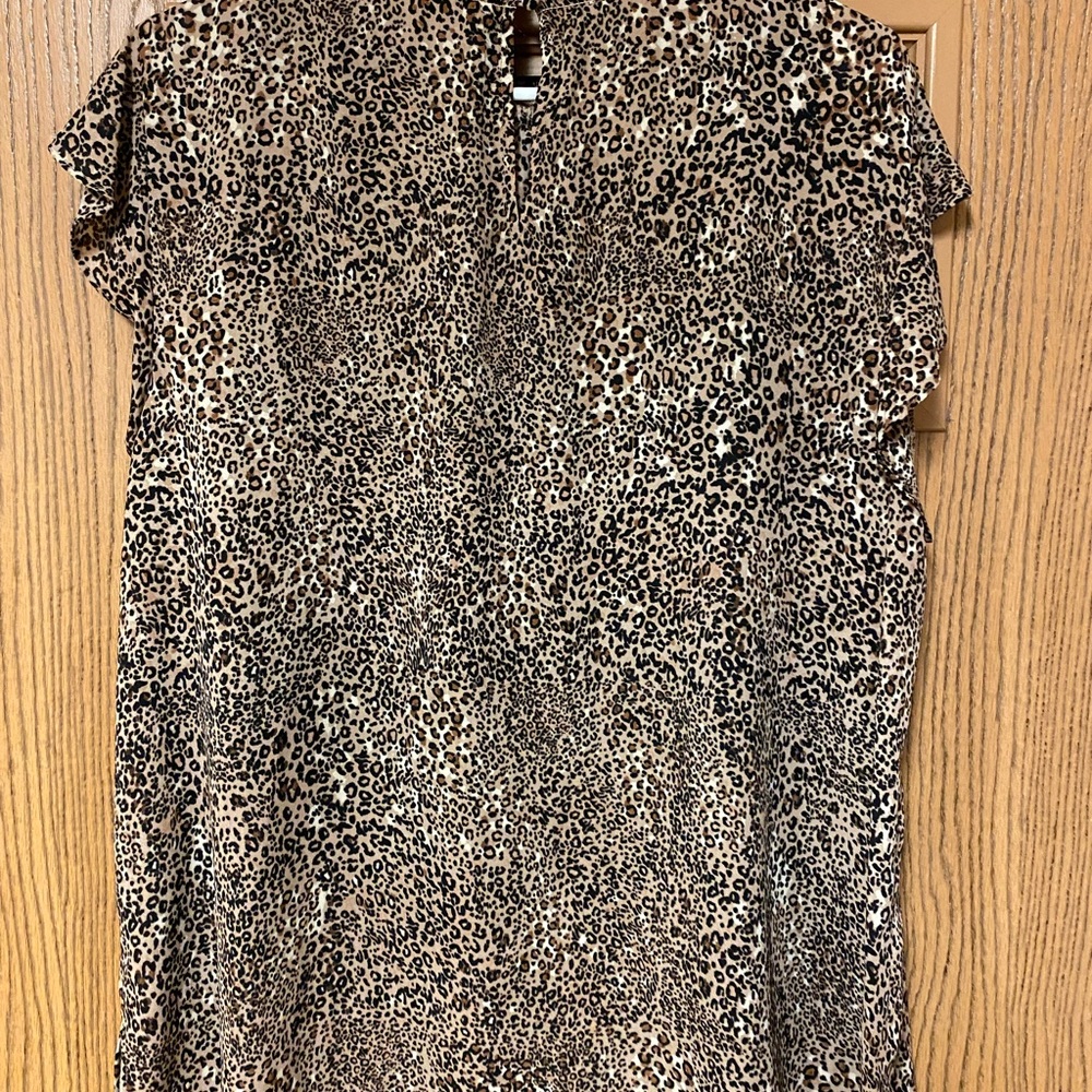 Cute animal print blouse